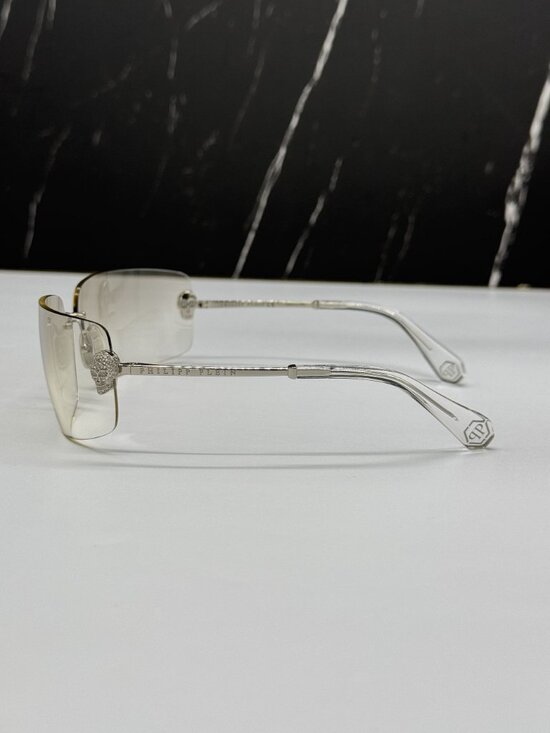 NEW PHILIPP PLEIN SPP027V 579X SILVER WOMEN SUNGLASSES PHILIPP PLEIN main image 7